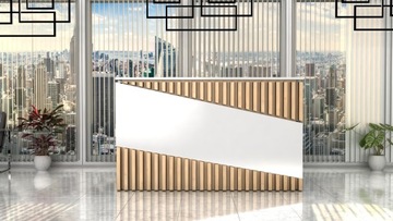 Стойка ресепшн R163 рейка 200x80см