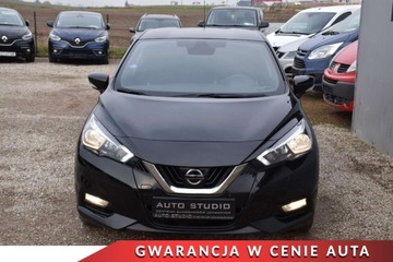 Nissan Micra V 0.9 IG-T 90KM 2018 Nissan Micra MultimediaKlimatronic Tempomat Komputer LED Multifunkcja, zdjęcie 27