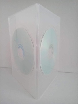 Коробка для DVDx2 slim 7 мм ПРОЗРАЧНАЯ 10 шт.