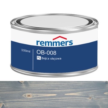 Remmers OB-008 0,1L Bejca olejna HWS-112 Srebrnosz