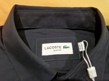 LACOSTE KOSZULA SLIM-FIT MĘSKA 40/M ORYGINALNA