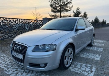 Audi A3 8P Hatchback 3d 2.0 TDI PD 140KM 2005 Audi A3 3-drzwiowe Audi A3 3-drzwiowe 2.0 TDI Attraction 2.0 Diesel 140KM