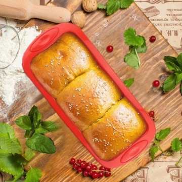 СИЛИКОНОВАЯ ФОРМА ДЛЯ ВЫПЕЧКИ ТОРТОВ ПРОТИВЕНЬ ДЛЯ ХЛЕБА LOOK BAKER PATE