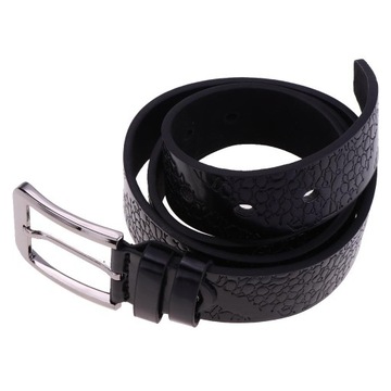 ch-Pin Buckle Waist Strap Mens Casual Belt PU Leather