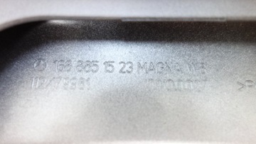 LIŠTA NÁRAZNÍKU LEVÝ PŘEDNÍ MERCEDES A W168 A1688851523