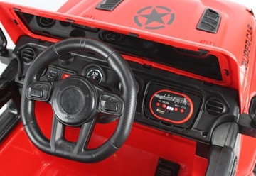 JEEP LT Off Road 4x4, EVA, автомобиль с аккумулятором на 4 ампера