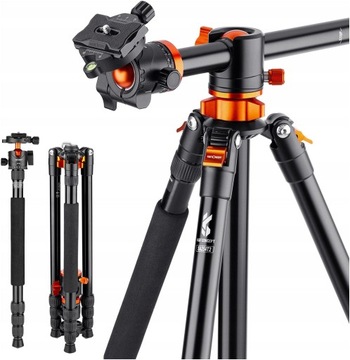 STATYW K&F ALU/MAG 185CM T254A4 SA254T2 TRIPOD NOWOŚĆ KF09.090