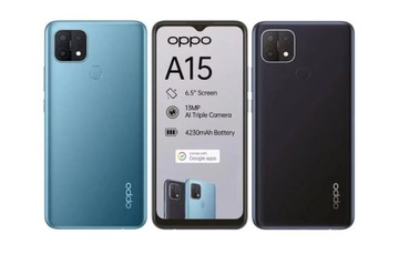 Смартфон Oppo A15s 4 ГБ/64 ГБ 4G (LTE) черный