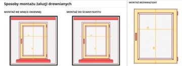Деревянные жалюзи 50 мм PREMIUM размером 250 x 220 по запросу