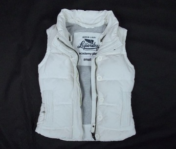 Superdry Akademy gilet Bezrękawnik puchowy S