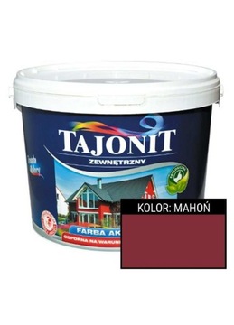 TAJONIT - akrylowa farba zewnętrzna MAHOŃ | 3l