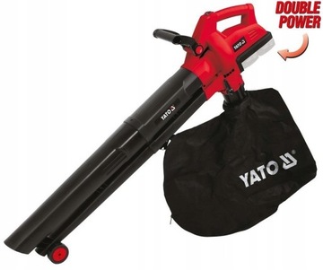 YATO ODKURZACZ OGRODOWY DMUCHAWA LIŚCI AKU 45L 18V