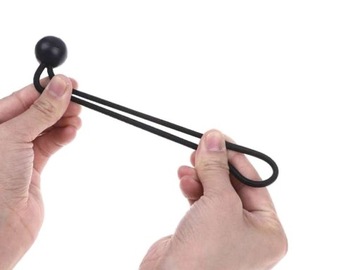 Набор резинок с шариком для крепления брезента, натяжение 10.