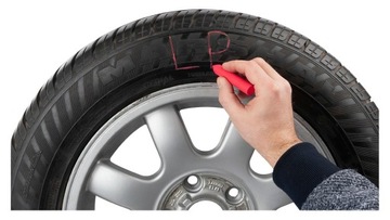 KREDA KREDKA DO OPON CZERWONA MARKER REDATS 1szt