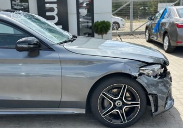 Mercedes Klasa C W205 Coupe Facelifting 1.5 200 184KM 2019 Mercedes-Benz Klasa C 1.5B 183KM 2019r. 4Matic Salon Polska 1.5 Benzyna, zdjęcie 3