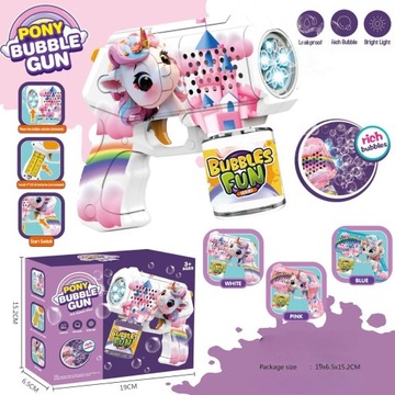 ПУСКОВОЙ ПИСТОЛЕТ ДЛЯ МЫЛЬНЫХ ПУЗЫРЕЙ МАШИНА ДЛЯ ВЫПУСКА МЫЛЬНЫХ ПУЗЫРЕЙ ЕДИНОРОГ