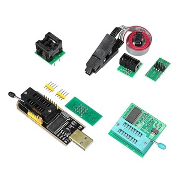 Tester Clip Board EEPROM BIOS Programator CH341A 1,8 V i moduł adaptera