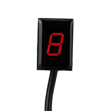 Motocykl LED cyfrowy wyświetlacz biegów wskaźnik dźwigni zmiany E3