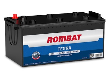 AKUMULATOR ROMBAT TERRA 12V 225Ah 1200A