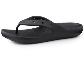 Klapki, japonki damskie Crocs CLASSIC FLIP V2 209402001 BLACK