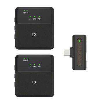БЕСПРОВОДНЫЕ МИКРОФОНЫ ДЛЯ ПРЯМОГО ВЛОГА ДЛЯ Android IOS USB C