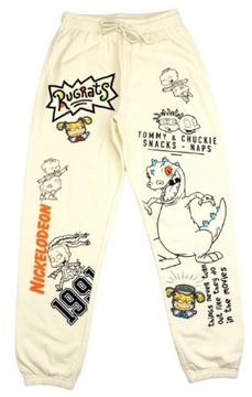 Spodnie damskie dresowe młodzieżowe Nickelodeon Rugrats Pełzaki r. M