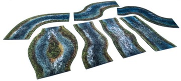 ZESTAW RZEK 2D DO WARHAMMERA - WIOSENNE