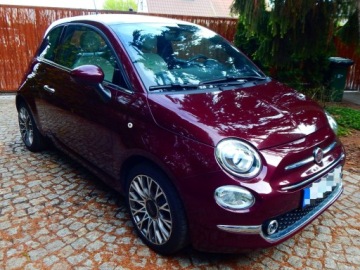 Fiat 500 II Seria 4 1.2 69KM 2020 Fiat 500 1.2 Star 2020 bogata unikatowa wersja bezwypadkowy, zdjęcie 9