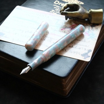 2021 Новый стиль, полимерная акриловая ручка для каллиграфии, перьевая ручка с чернильным мешком