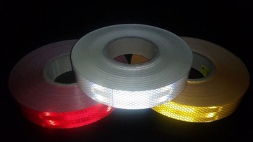 ЛЕНТА СВЕТООТРАЖАЮЩАЯ БЕЛАЯ 3М EGP 25 мм