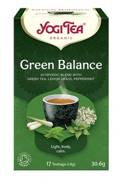 Herbata Yogi Tea Green Balance - Zielona harmonia (17x1,8g)