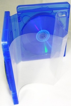 Pudełka na 6 Blu-Ray Niebieskie 22 mm 1 szt Amaray