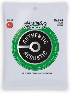 Struny do gitary akustycznej Martin MA140S