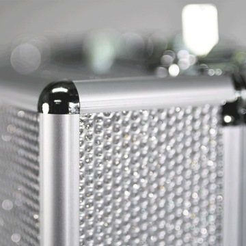 КОСМЕТИЧЕСКИЙ ЧЕХОЛ ДЛЯ ЛАКОВ ДЛЯ НОГТЕЙ, ЛАМПА с отделениями, СЕРЕБРЯНЫЙ цирконий