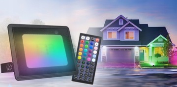 ПРОЖЕКТОР / ГАЛОГЕН ДЛЯ ДОМА И САДА РЕГУЛИРУЕМОЕ НАСТЕННОЕ ОСВЕЩЕНИЕ RGB