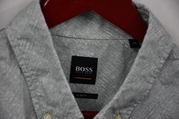 Hugo Boss koszula męska, r. XL slim wzorzysta