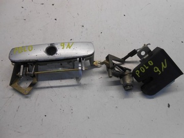 KLAMKA WKŁADKA ZAMEK KLAPY TYŁ VW POLO IV 9N #