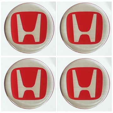ЭМБЛЕМА ЛОГОТИП СЕРЕБРЯНО-ХРОМ 3D Honda 60 мм
