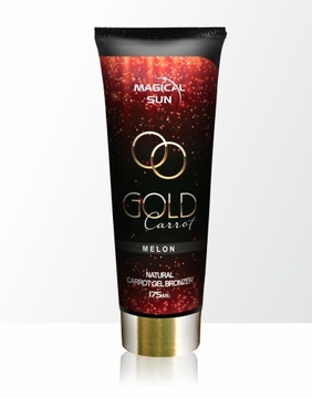 Gold Carrot Melon brązujący żel do opalania tuba 175 ml Magical Sun