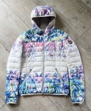 COLMAR_лёгкий пуховик FLORAL_S