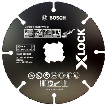 BOSCH щит 125 древесно-пластиковый ДСП