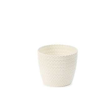 Doniczka osłonka Magnolia Jersey krem 47320