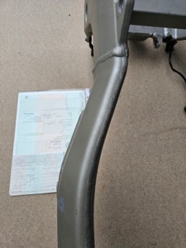 Kawasaki zx 6 98-00 ZX 6 R Рама документы немецкий 98 год идеальная рама