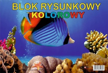 BLOK RYSUNKOWY A4 KOLOR