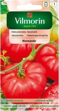 Pomidor gruntowy wysoki Malinowy Marmande 1g nasiona warzyw