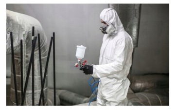 HVLP PAINTING PISTOL 2,0 мм сопло 600 мл бак