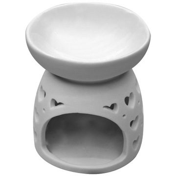 БЕЛЫЙ КЕРАМИЧЕСКИЙ КАМИН 8 x 9 см