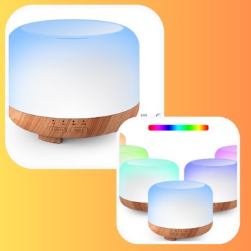 ДИФФУЗОР ДЛЯ АРОМАТЕРАПИИ С ДИСТАНЦИОННЫМ УПРАВЛЕНИЕМ УВЛАЖНИТЕЛЬ НА ДЕРЕВЯННОЙ ОСНОВЕ