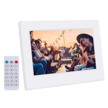 ЦИФРОВАЯ ФОТОРАМКА БУДИЛЬНИК ВИДЕОПЛЕЕР LED TFT 1024X600 HD 7