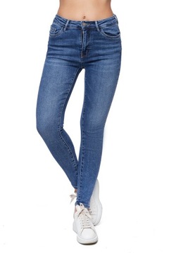 073_ KLasyczne spodnie jeans rurki GOODIES _ XL/42